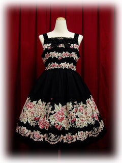 litmus lutens kishidamiki ハーフビスチェ　限定 Cross Rose Print JSK II by Baby, the Stars Shine Bright