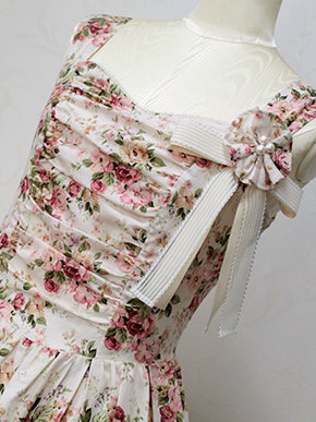 Rococo Bouquet JSK with Corsage by Victorian Maiden
