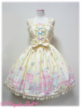 Decoration Dream Back Frill JSK by Angelic Pretty