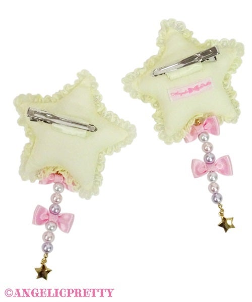 d*7様 Dreamy Night CakesクリップSet ピンク Dreamy Night Cakes Clip Set by Angelic Pretty
