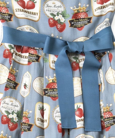 Strawberry Label Square Neck JSK by Jane Marple