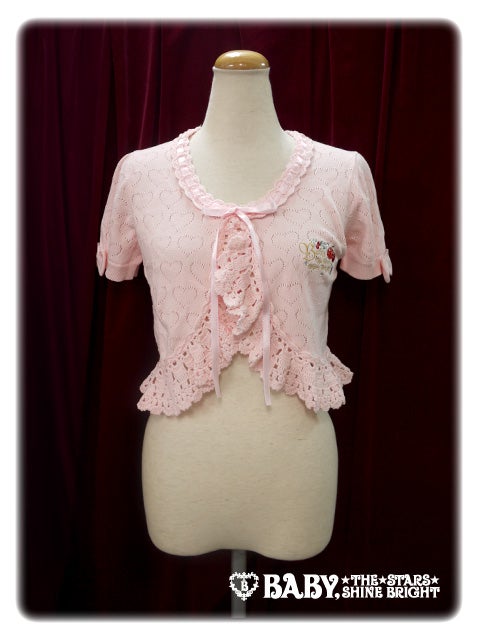 Heart Openwork Knitting Bolero by Baby, the Stars Shine Bright
