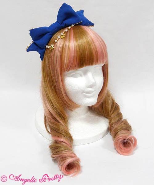 Angelic Pretty Twinkle Sky ワンピース カチューシャ Twinkle Sky Head Bow by Angelic Pretty