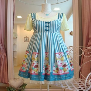 Wrapping Macaron Sleeveless OP by Emily Temple Cute