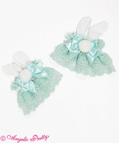 Fantastic Bunny Wrist Cuffs by Angelic Pretty