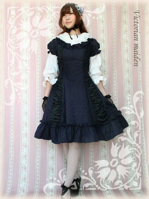 Baroque Jacquard Frill OP by Victorian Maiden