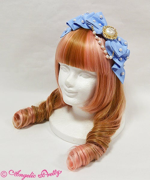 Whimsical Dolly Ribbon Head Bow by Angelic Pretty