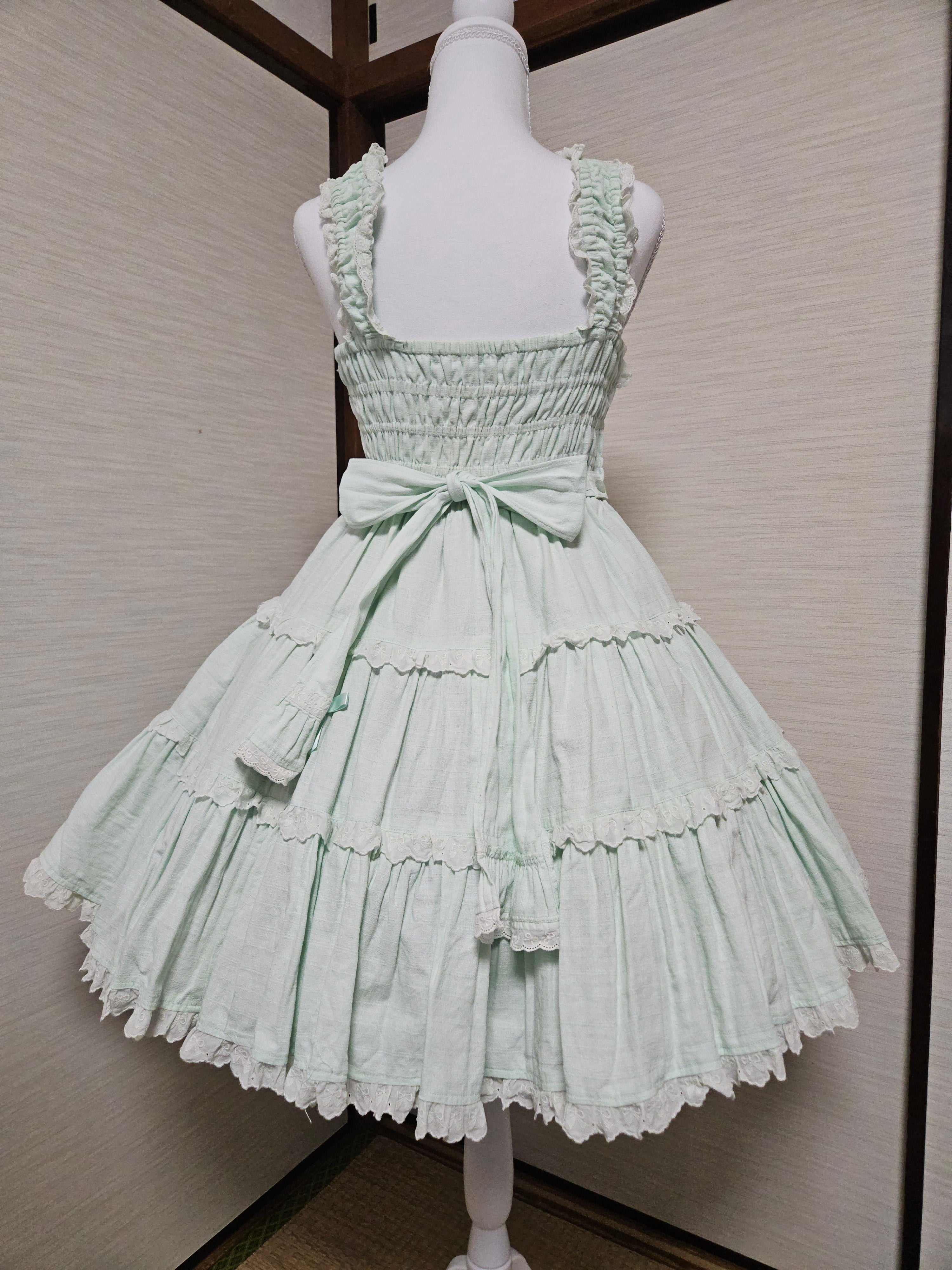 Baniran Shoulder Ribbon JSK (2008) by Angelic Pretty