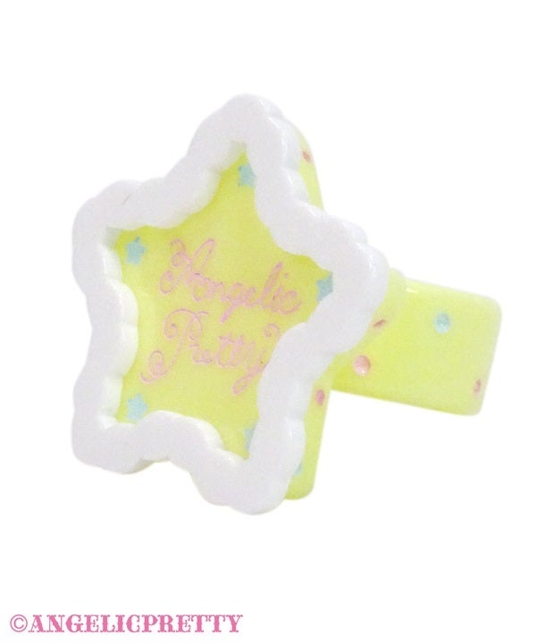 Dreamy Night Cakes Ring (2024 2nd release) by Angelic Pretty