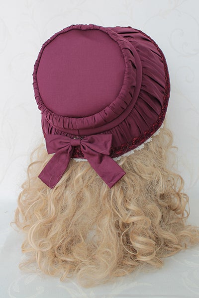 Classical Lace Doll Hat Bonnet by Victorian Maiden