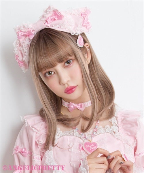 Symphony Heart Head Bow by Angelic Pretty