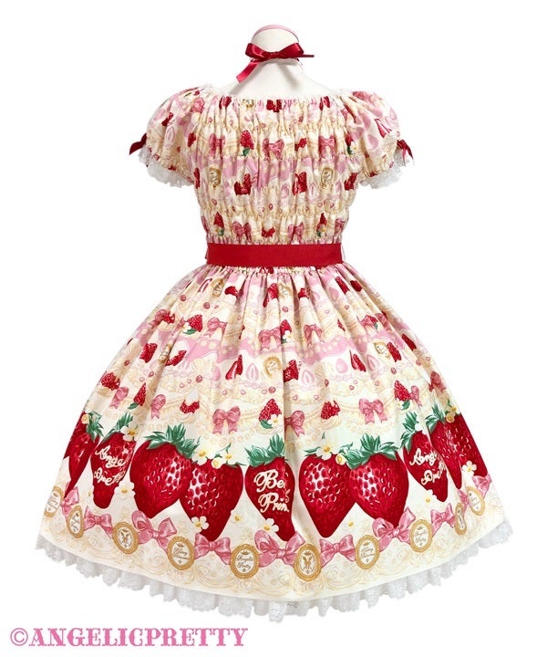 Melty Berry Princess OP (2024) by Angelic Pretty