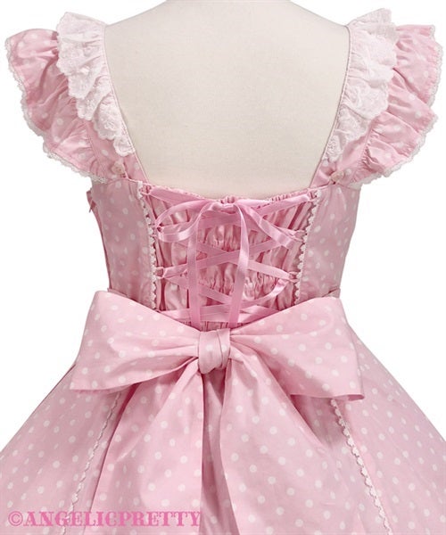 Cute Heart JSK (Polka Dot) by Angelic Pretty