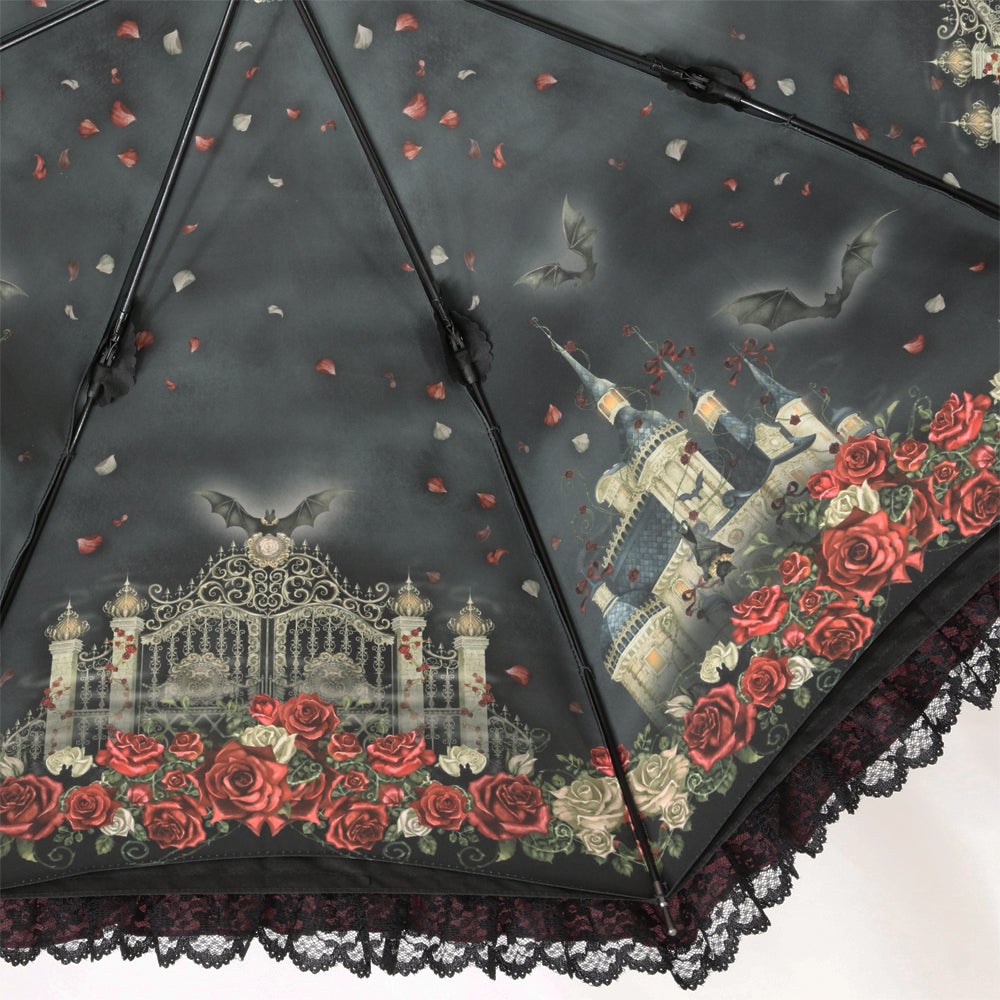 Lumiebre x Enchantlic Enchantilly Rose Castle Pagoda Umbrella by