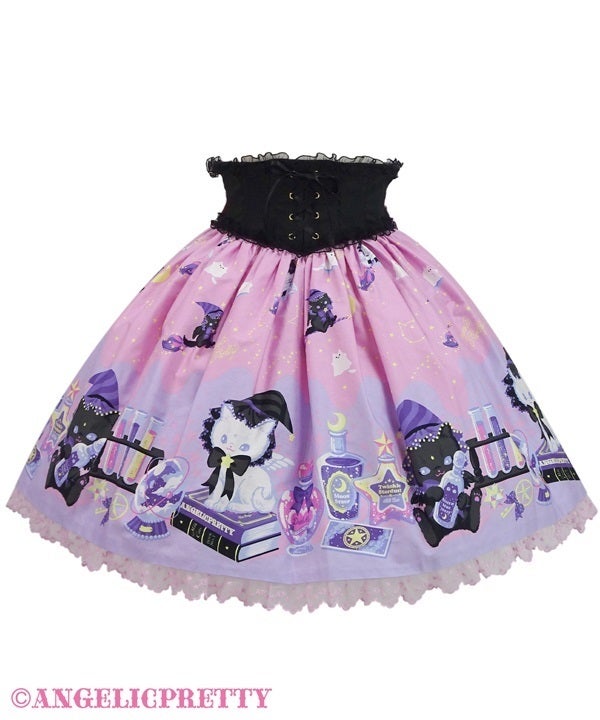 Angelic Pretty Magical Milk Cats スカート Magical Milk Cats Skirt by Angelic Pretty