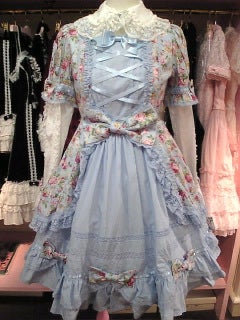Floral Romantic Frill OP by Angelic Pretty