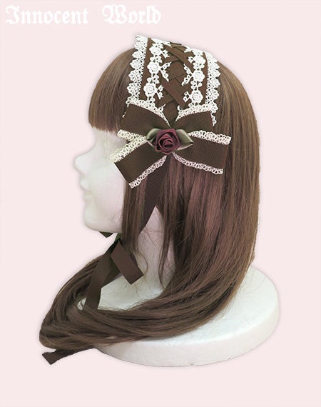 Revival Cross Grosgrain Ribbon Headdress (2021 2nd release) by