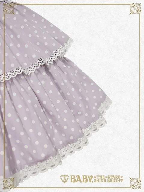 Milky Dot ♡ Frill Skirt by Baby, the Stars Shine Bright