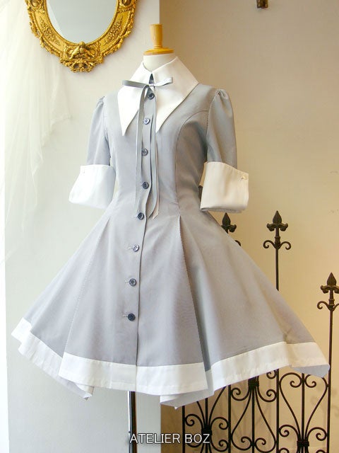Stripe Carol OP by Atelier Boz