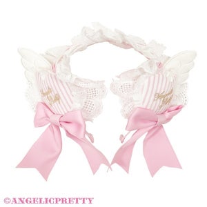 Fluffy Wing Heart OP Set by Angelic Pretty