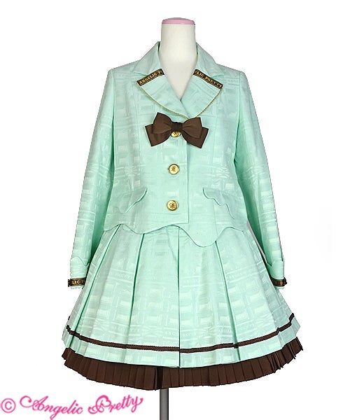 Melty Ribbon Chocolate Skirt (2019) by Angelic Pretty