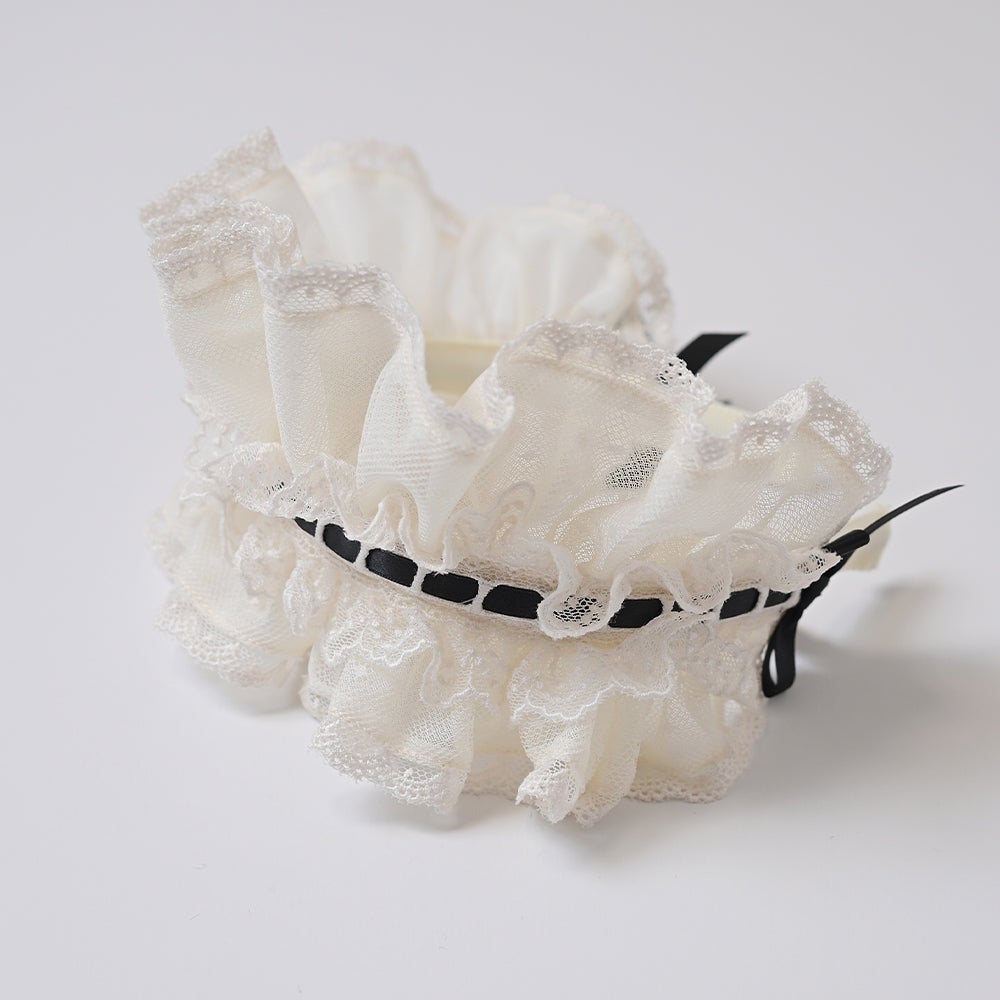 Romantic Frillカチューシャ Romantic Frill Headband by Melody BasKet