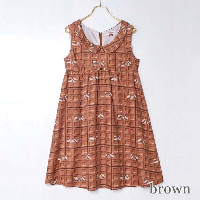 Chocolate Bar Sleeveless OP by Emily Temple Cute