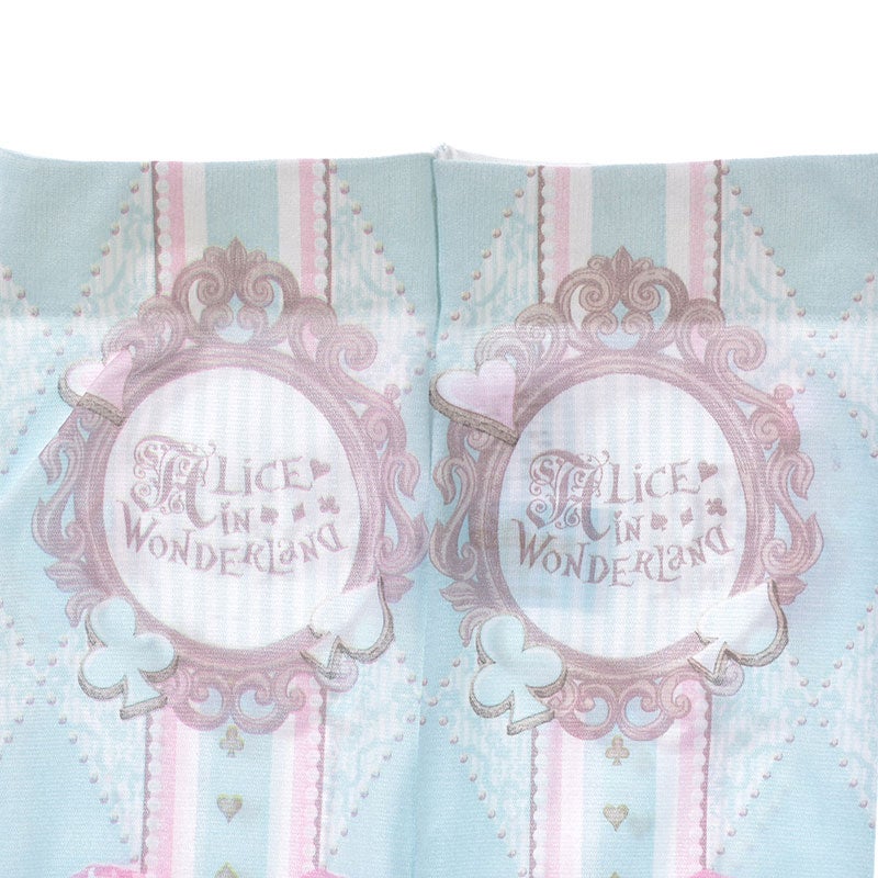 Disney x Angelic Pretty Upside Down Story Alice Tights by Angelic