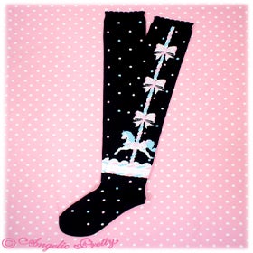 Angelic Pretty 　Sugary Ponyオーバーニー Sugary Pony OTKs (2013) by Angelic Pretty