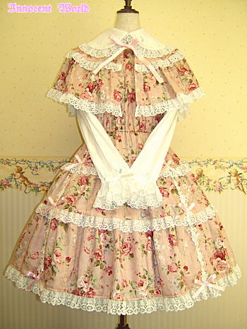 Rococo Style OP with Cape by Innocent World