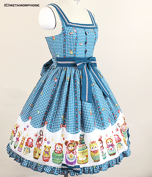 フ*♡様 メタモルフォーゼ Nostalgic Matryoshka Doll Matryoshka Doll Switched JSK by Metamorphose Temps de Fille