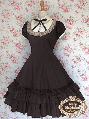 Mary Magdalene◇ゴブラン風プリントワンピース Mary Magdalene