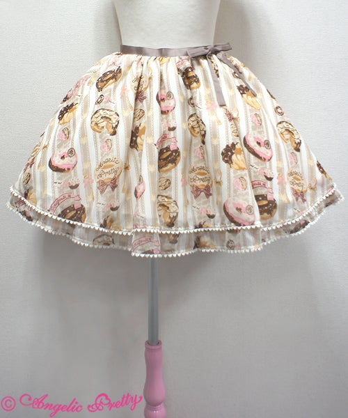 Melty Cream Doughnut Skirt (2016) by Angelic Pretty