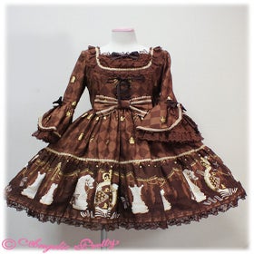Chess Chocolate Princess OP Set by Angelic Pretty