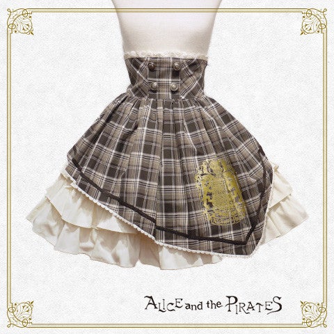 Lucian Martinエンブレムスカート Lucian Martin Emblem Skirt by Alice and the Pirates