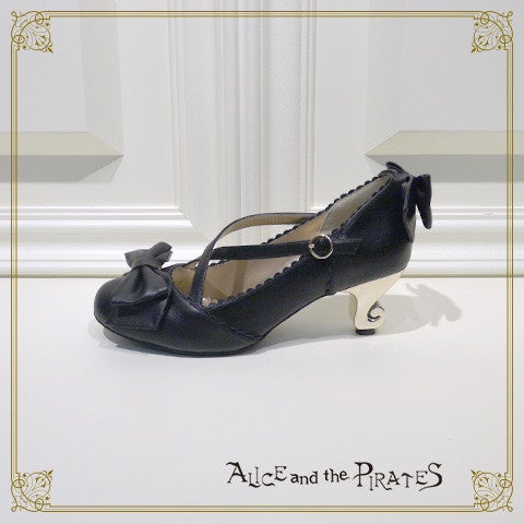 A/P Cabriole Leg Cross Pumps by Alice and the Pirates
