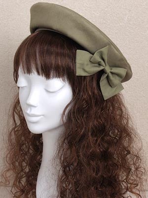 Mary Magdalene セントクレアベレー帽　黒 Saint Claire Beret (2008) by Mary Magdalene