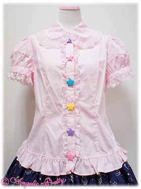 Angelic Pretty starブラウス Colorful Stars Blouse by Angelic Pretty