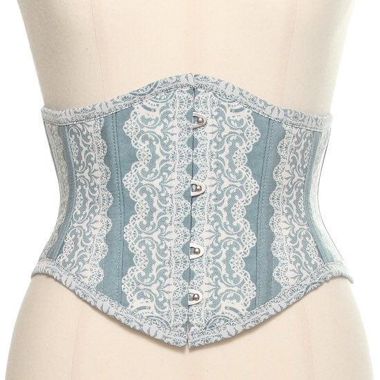 abilletage ~ Lace Stripe Corset by Indie Brand