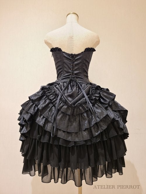 Rose Jacquard Bustle Corset OP by Atelier Pierrot