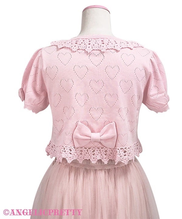Heart Knit Bolero by Angelic Pretty