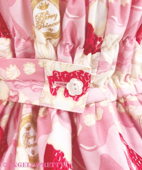 Melty Berry Princess Shirring JSK by Angelic Pretty