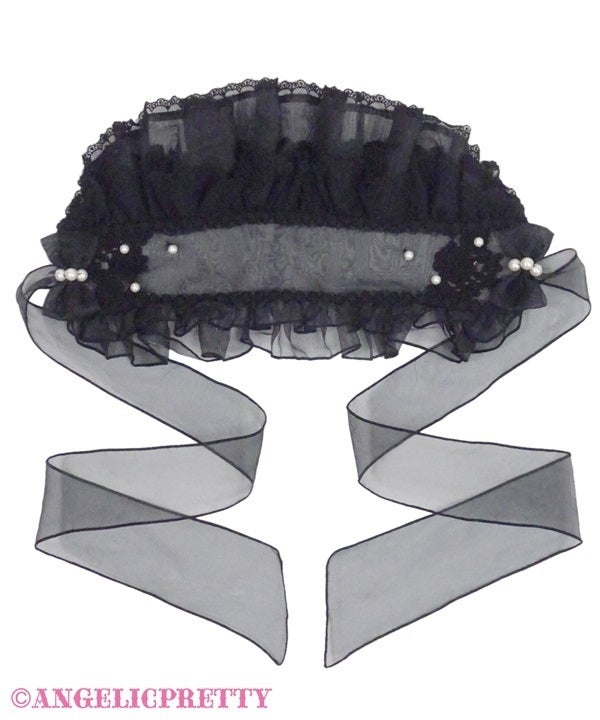 Day Dreamブリム付きヘッドドレス アイボリー MTO] Day Dream Headdress with Brim by Angelic Pretty