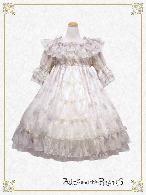 ALICE and the JSK オフィーリアブーケ〜花に葬られた夜〜柄 Ophelia's Bouquet ~A Night Buried in Flowers~ OP by Alice and the