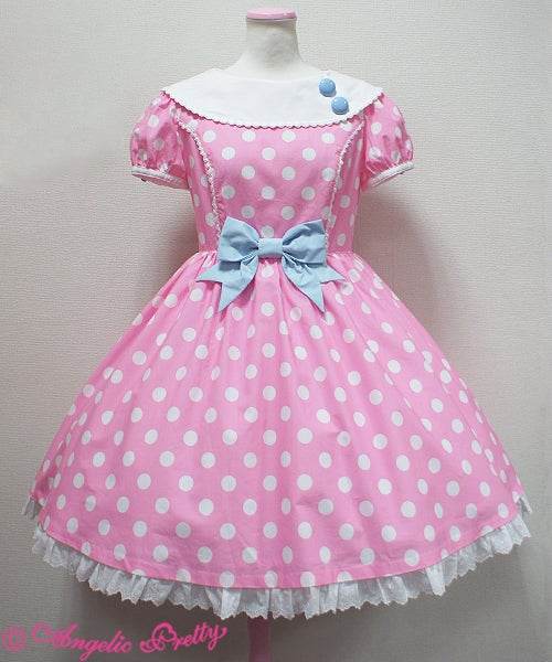 Retro Dot OP by Angelic Pretty