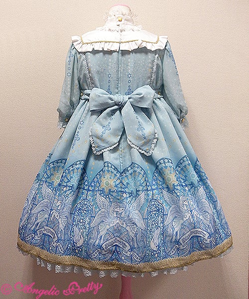 Angelic Pretty ルミナスサンクチュアリ　ワンピース　紺　ネイビー Luminous Sanctuary OP by Angelic Pretty