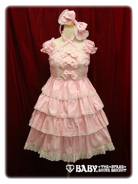 Ribbon Milky JSK and Head Bow Set (2011) by Baby, the Stars Shine