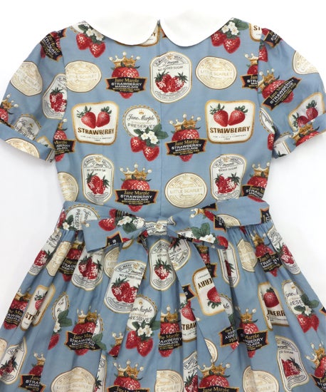 Strawberry Label Round Collar OP by Jane Marple