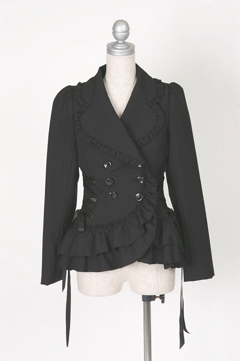 Side Ribbon Jacket by Black Peace Now