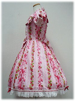 Sweet Ribbon Strawberry OP by Angelic Pretty